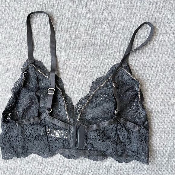 Aritzia Wilfred Sheer Lace Bracelet Women’s size XS Black - Picture 2 of 6